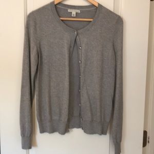 Gray Banana Republic Button cardigan